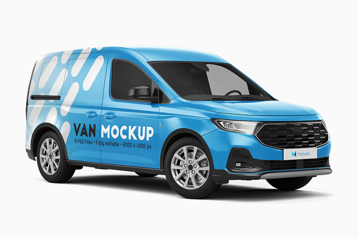 Van Mockup 34, an Advertising Mockup by Mockupix (Photo 6 of 12)
