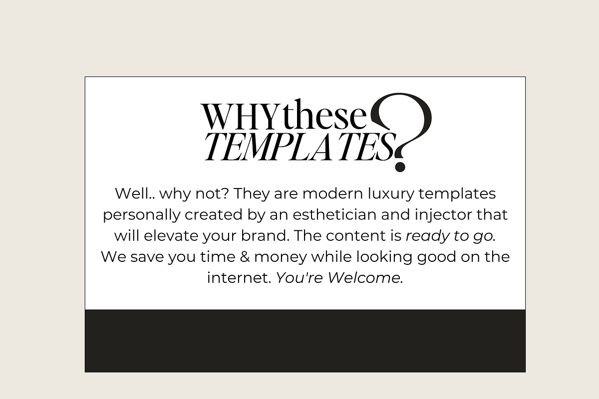 Skincare Instagram templates Canva, a Social Media Template by Design Driven Media (Photo 5 of 6)