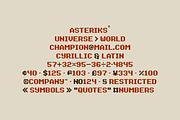 Arcana Game Pixel Font, a Font by alpercakici (Thumbnail 5 of 13)