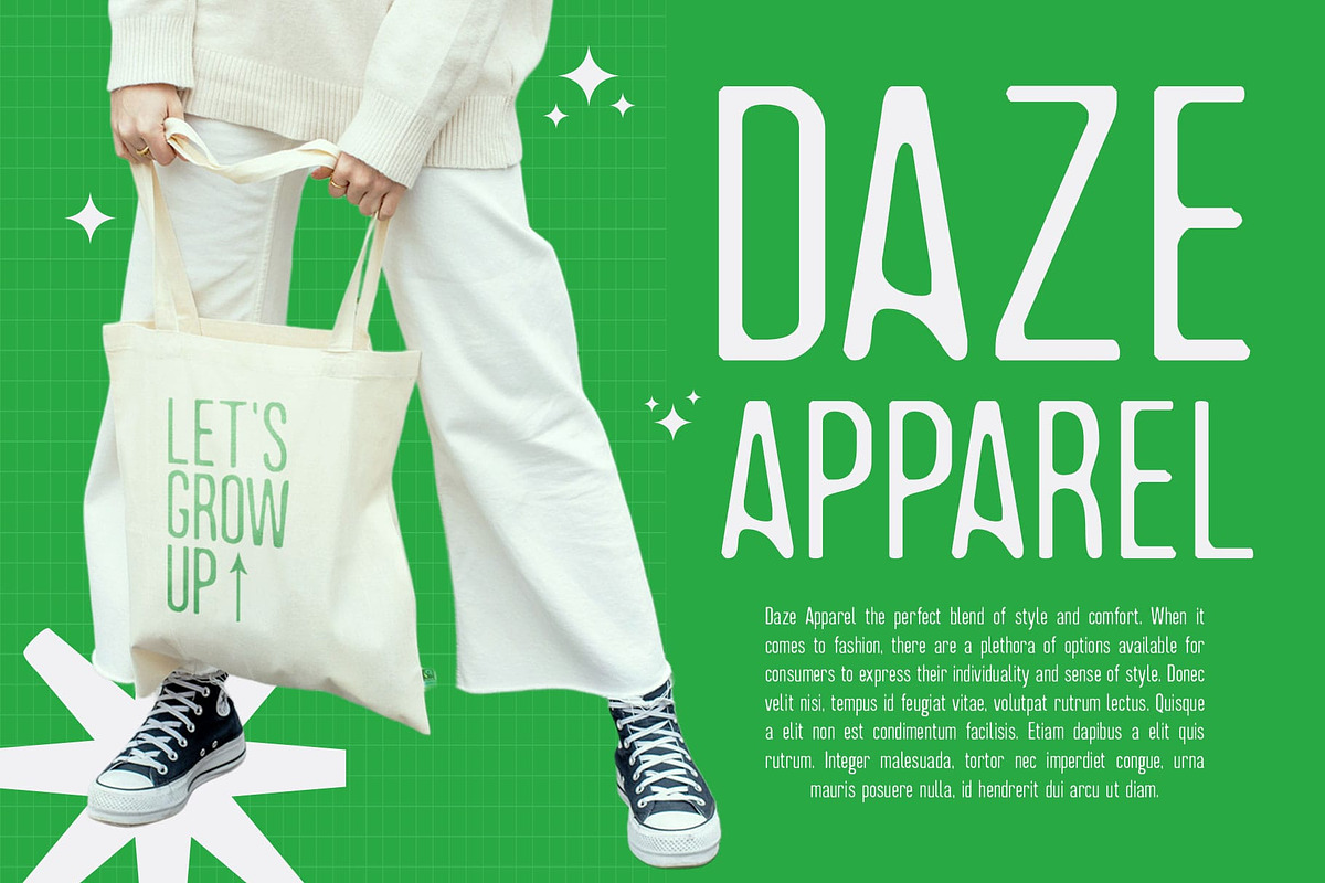Dozed Blur, a Sans Serif Font by Craft Supply Co. (Photo 3 of 8)