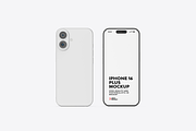 iPhone 16 Plus Mockup, an iPhone Mockup by UnicDesign (Thumbnail 13 of 21)