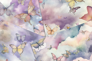 Pastel Butterfly Heaven