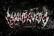 YOUREVER ( BRUTAL DEATH METAL FONT ), a Blackletter Font by fluffyartstudio (Thumbnail 1 of 6)