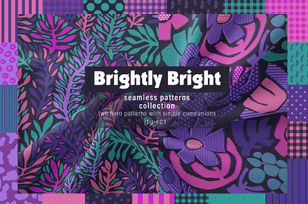 Brightly Bright pattern collection
