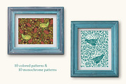 Bird-of-Paradise patterns, a Pattern Graphic by Piñata (Thumbnail 5 of 13)