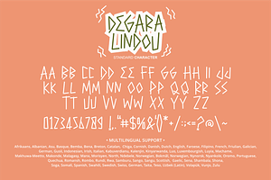 Degara Lindou Font