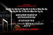 Thaber Blads - Condensed Sport Font, a Sans Serif Font by twinstd (Thumbnail 10 of 10)