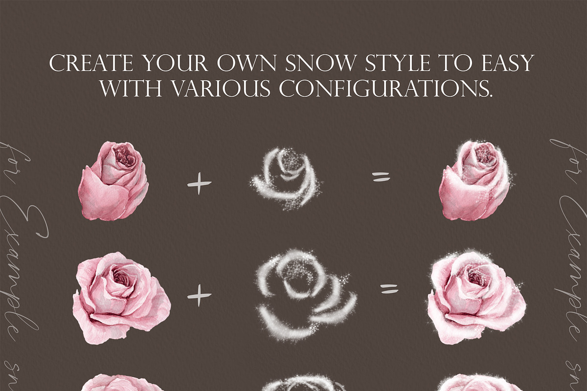 Watercolor flower - Snow pink Winter, an Illustration by Beigetime (Photo 10 of 12)