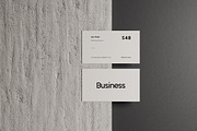 5 White Business Card Mockup Pack, a Print Template by S48 Mockups (Thumbnail 3 of 5)