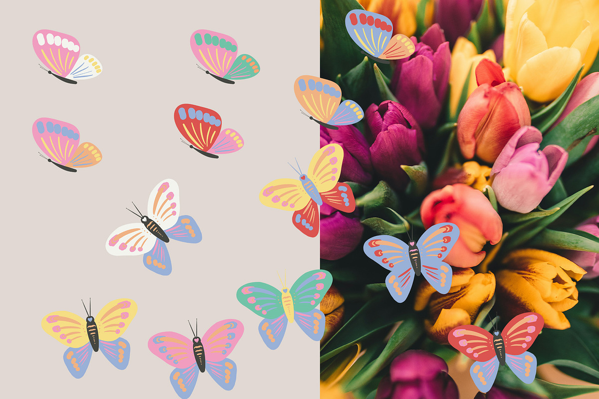 Modern Folk Summer, a Decorative Illustration by HabitusDesigns (Photo 2 of 8)