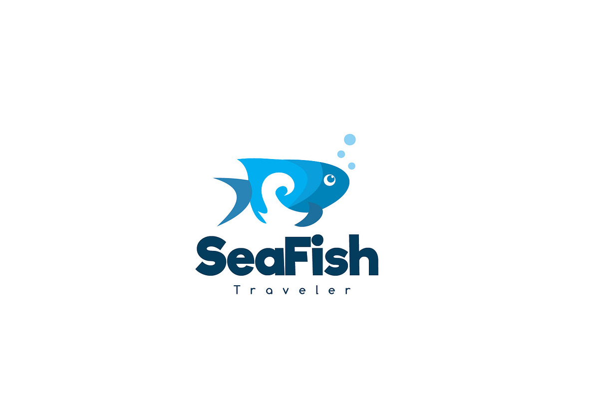Sea Fish - Logo Template, a Branding & Logo Template by Igor Maric (Photo 1 of 2)