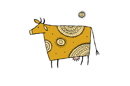 Stylish Ethnic Vector Illustration