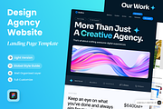 Dotline - Creative Agency, a Websites & App Template by SLAB! Design (Thumbnail 1 of 4)