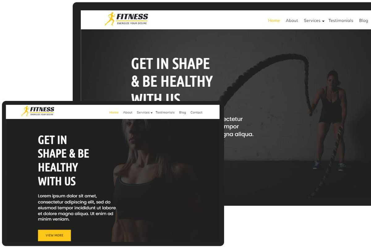 GYM & Fitness WordPress Theme - Gymnastics preview 2