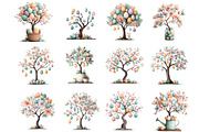 Easter Tree Clipart, an Illustration by DreamArtGraphic (Thumbnail 4 of 4)