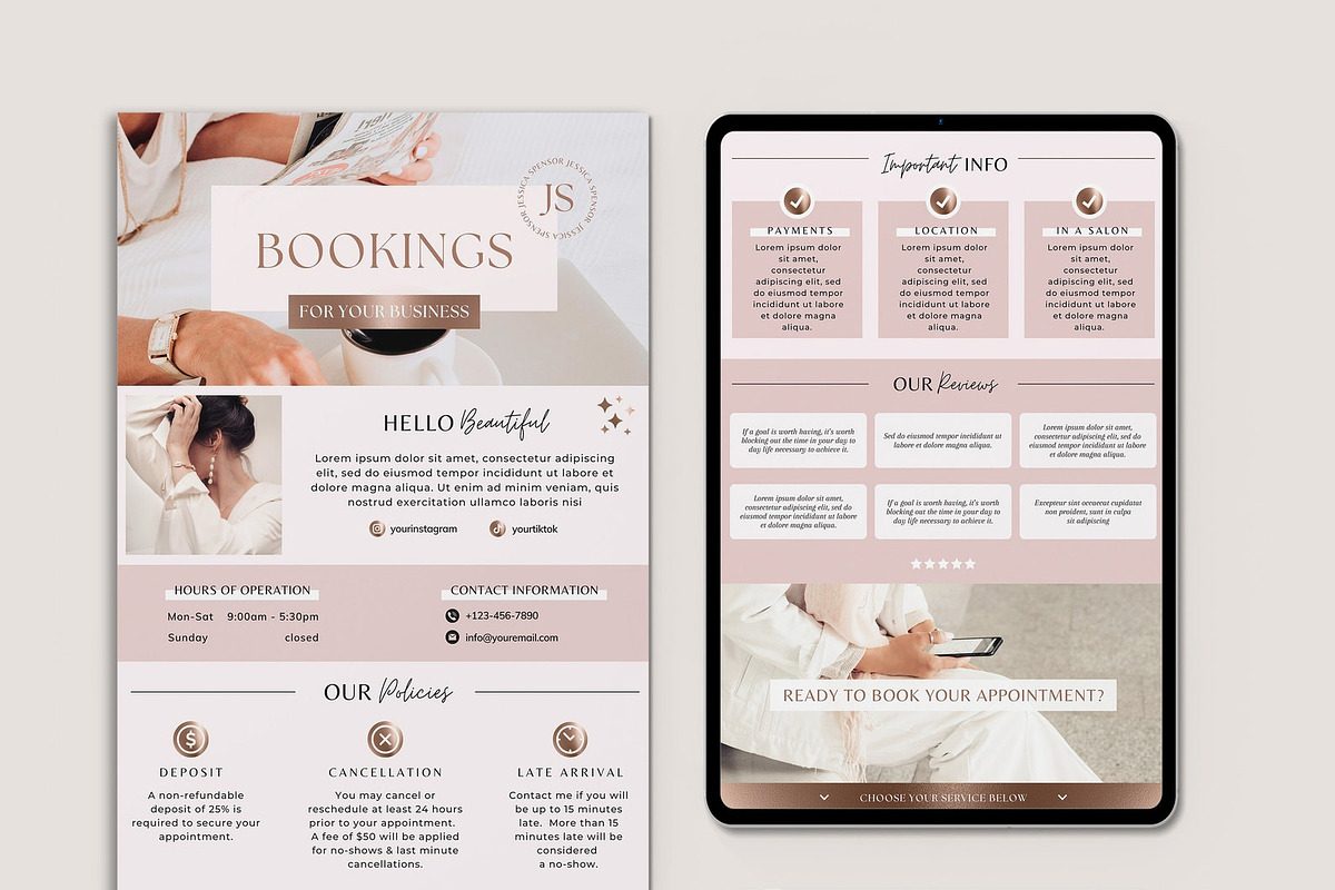 Pink acuity template, a Websites & App Template by SwitzerShop (Photo 3 of 8)