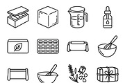 Bundles Soap Making Outline Icons, an Outline Icon by adenpinkstore (Thumbnail 17 of 17)