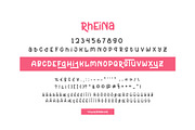Rheina Font, a Font by Phoenix Dungeon (Thumbnail 9 of 9)