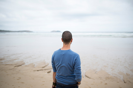 looking to the sea, a Person Photo by Photoweb00