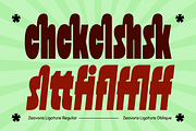Zeavons - Condensed Retro Sans Font, a Sans Serif Font by Typia Nesia (Thumbnail 9 of 11)