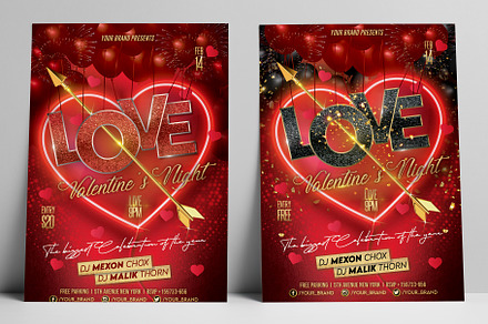 Happy Valentine's Day Flyer 2023