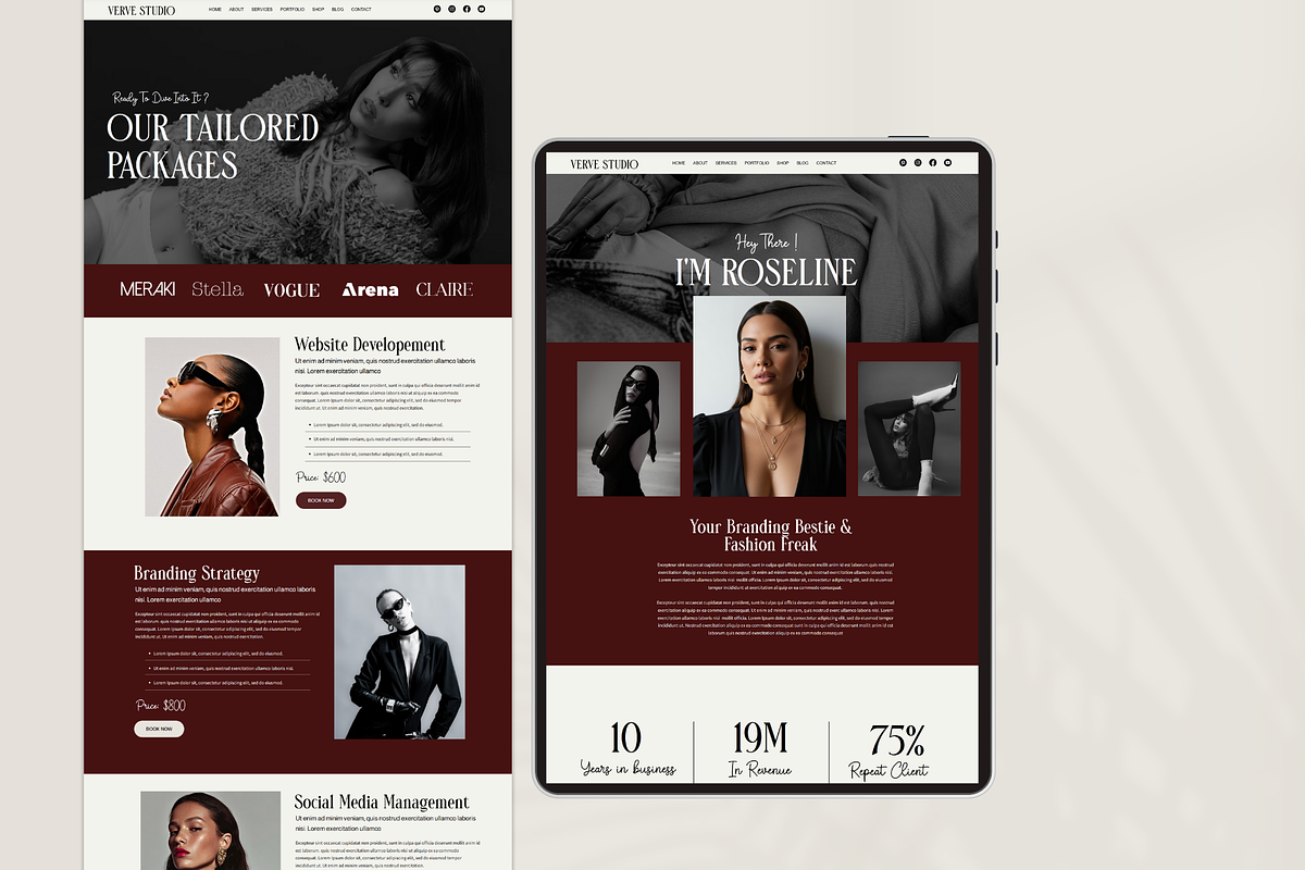 Luxury Wix Studio Website Template, a Wix Template by AdvertFox (Photo 10 of 10)