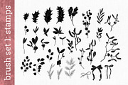 Mistletoe brush box for Procreate, a Brush Add-On by Gray Cat Graphics (Thumbnail 4 of 9)