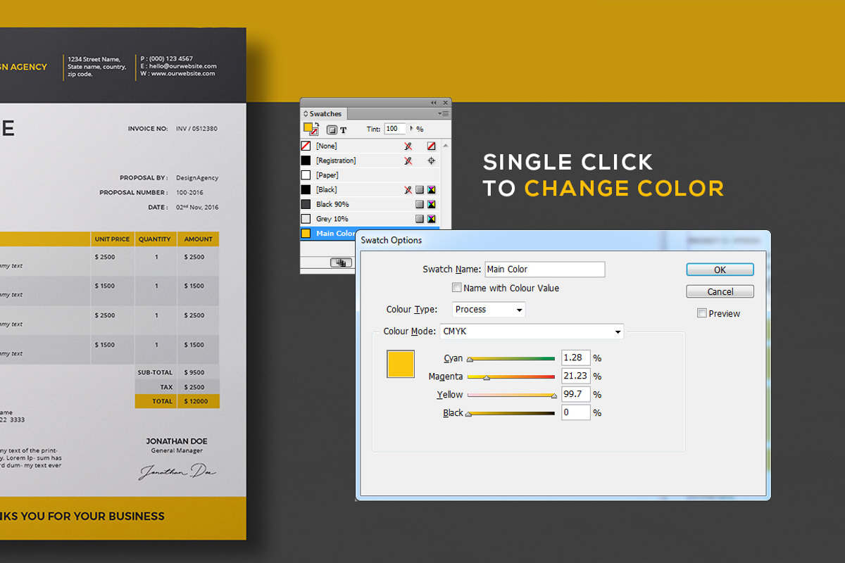 Project Proposal, a Stationery Template by GraphicsEgg (Photo 6 of 7)
