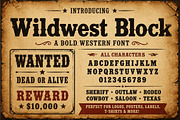 Wildwest Block, a Slab Serif Font by Wow Magic (Thumbnail 5 of 5)