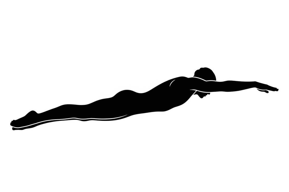 Swimming Sport Silhouette Vector Bun, an Illustration by jahid234 (Photo 28 of 51)