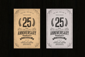 Anniversary Flyer, a Flyer Template by DesignWorkz