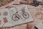 Picnic hand drawn line illustrations, an Object Illustration by Vero Arts (Thumbnail 8 of 11)