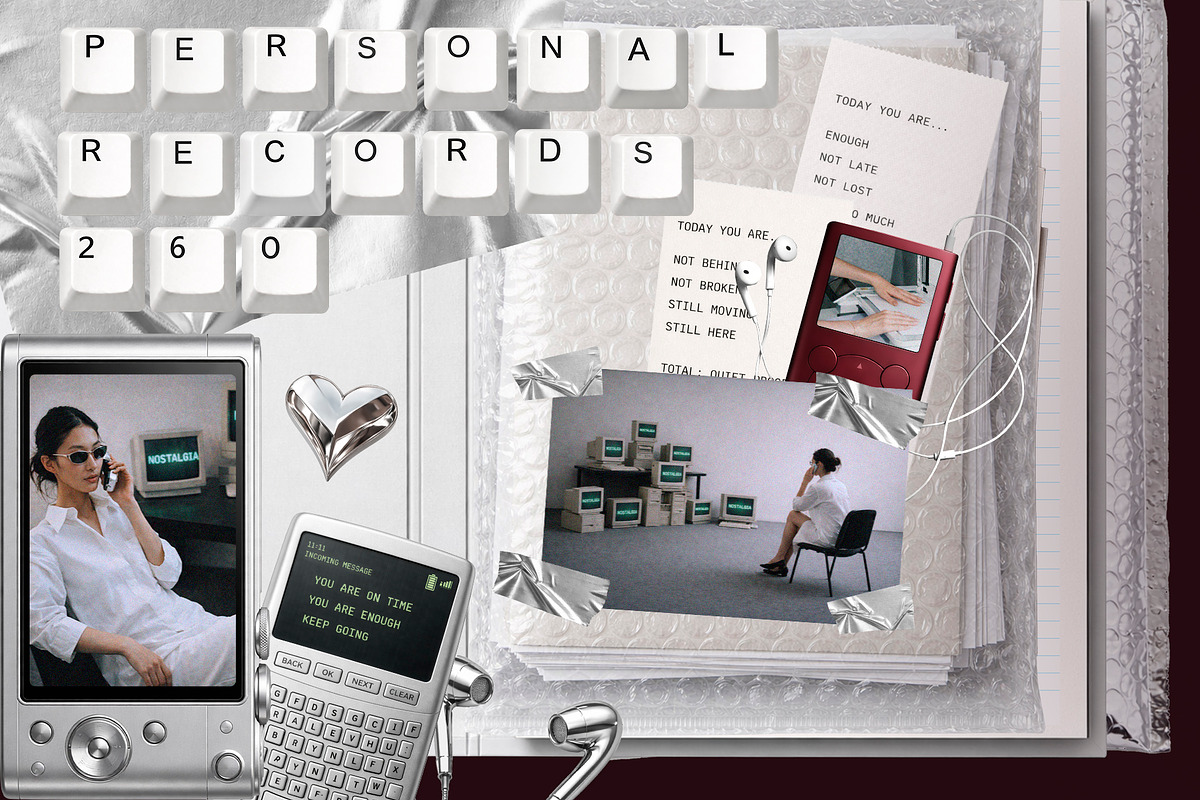 Personal Records Y2K Core, an Object Graphic by Lidberia (Photo 1 of 13)