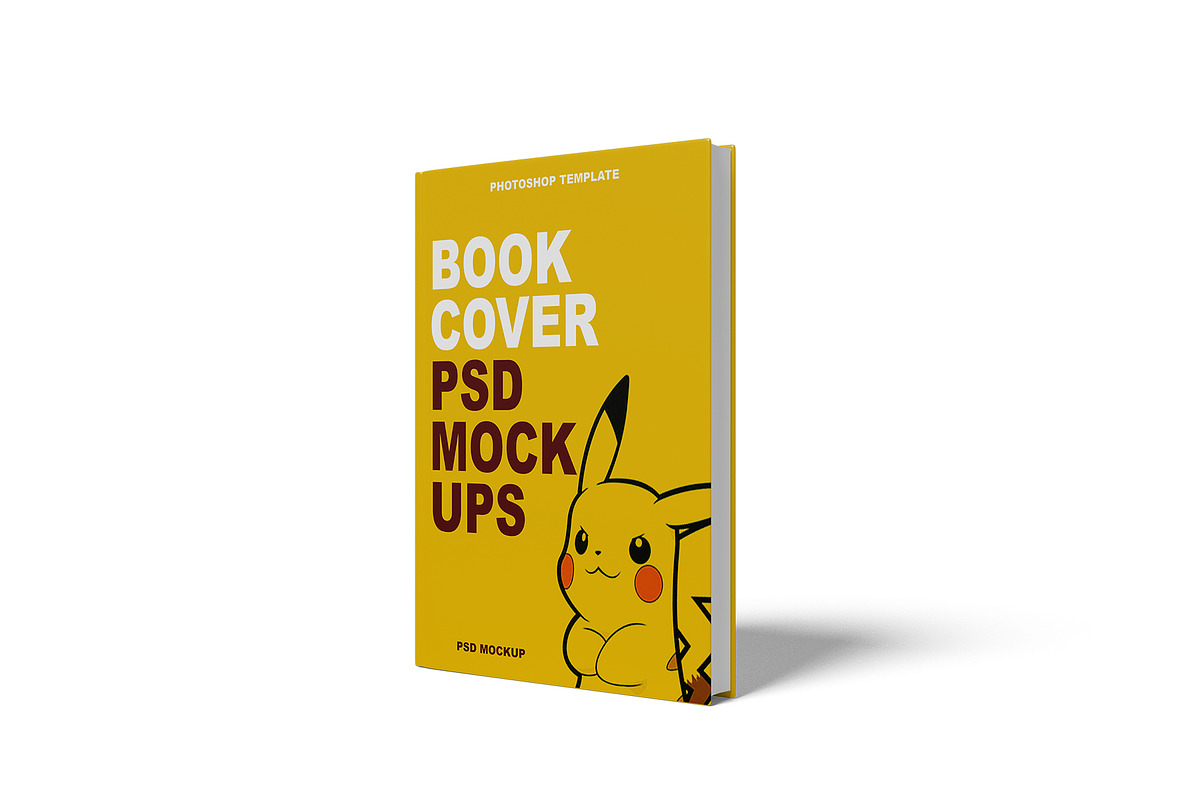 Book Cover Mockup, a Books & Magazine Mockup by mockupbuys (Photo 4 of 38)