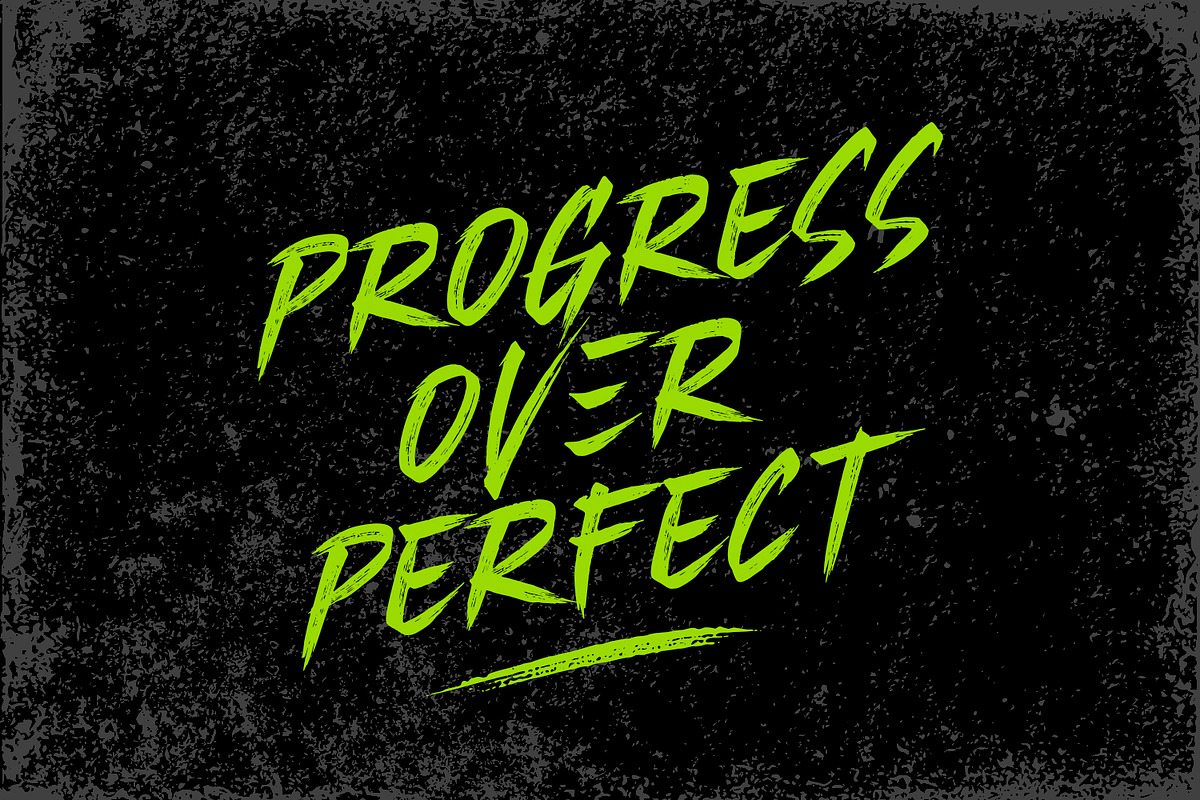 Gakuran - Modern Brush Font, a Handwritten Font by tkzgraphic (Photo 4 of 9)