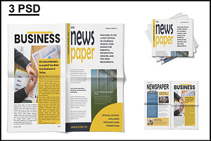 Newspaper Mockup
