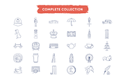 London & United Kingdom icons, an Outline Icon by Caroline Mackay (Thumbnail 3 of 8)