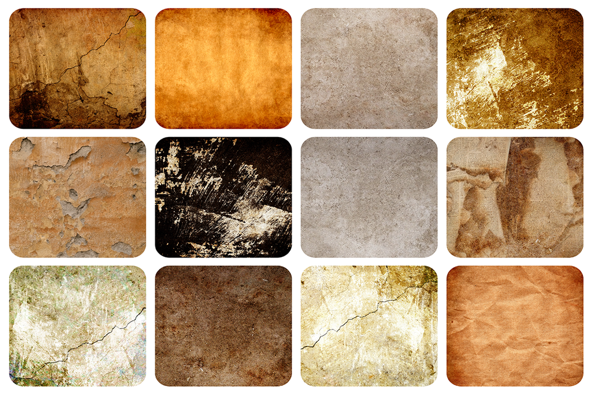 50 Grungy Textures, a Texture Graphic by iconsolid