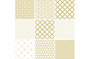 Set of Geometric Modern Vector, a Pattern Graphic by FineArtStudio