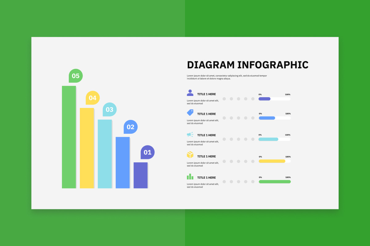 Diagram Infographic Template V2, a Presentation Template by twinstd (Photo 3 of 4)