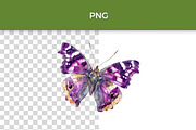 Adorable Butterfly Clipart Bundle, an Animal Illustration by InkyQueenArt (Thumbnail 2 of 5)