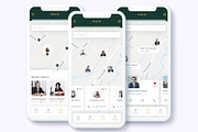 Yasa - Find Lawyer App UI Kit, an App Template by Betush (Thumbnail 3 of 6)
