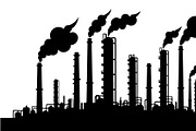 Industrial Factory Silhouette Bundle, an Illustration by Designs_River (Thumbnail 24 of 45)