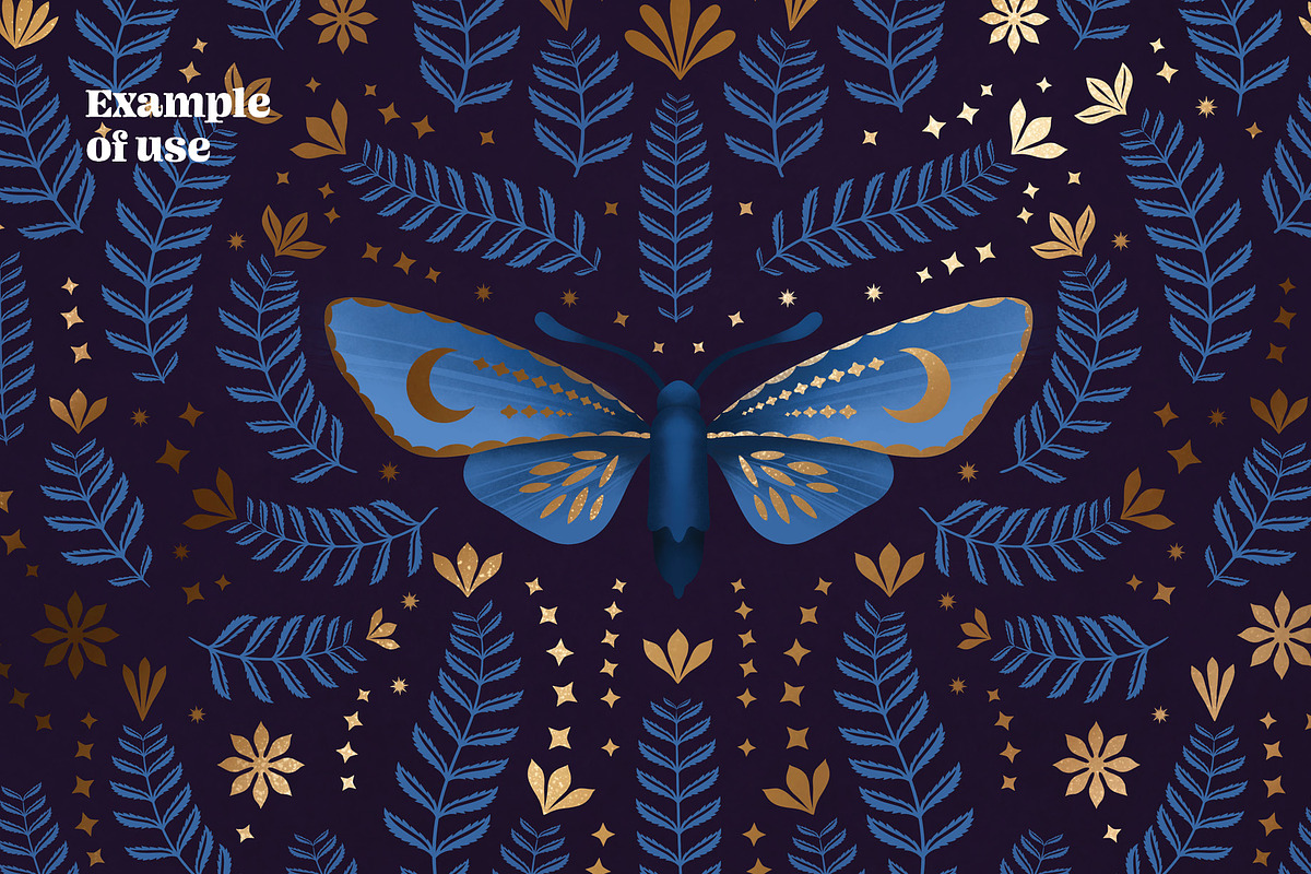 Moth Creator for Procreate, a Brush Add-On by Pencil Twist (Photo 6 of 11)