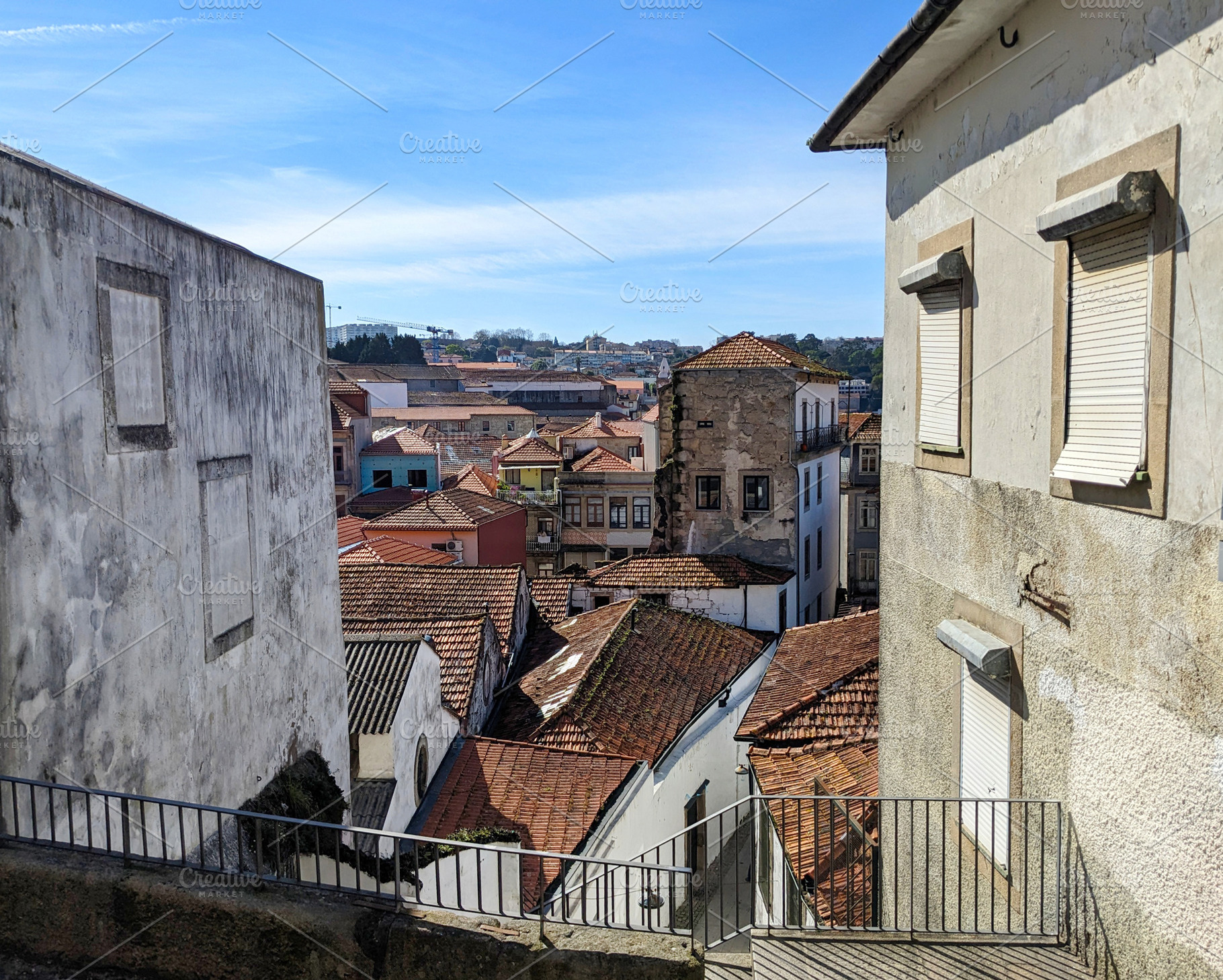 Porto Old town view. Portugal, an Architecture Photo by joyt