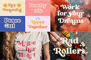 The Modern Groovy Retro Font Bundle, a Handwritten Font by Prestige Artsy Studio (Thumbnail 9 of 9)