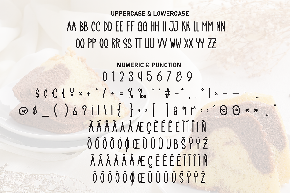 Sunday Cake | Script Font, a Script Font by Scratchones (Photo 7 of 8)