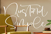 Mustard Simple, a Handwritten Font by Integritype Studio (Thumbnail 1 of 15)