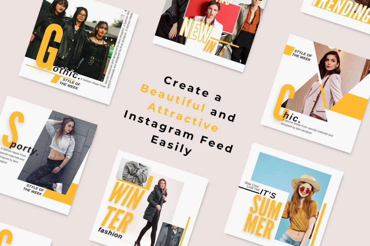 Stay Golden - Canva Instagram Template preview 6