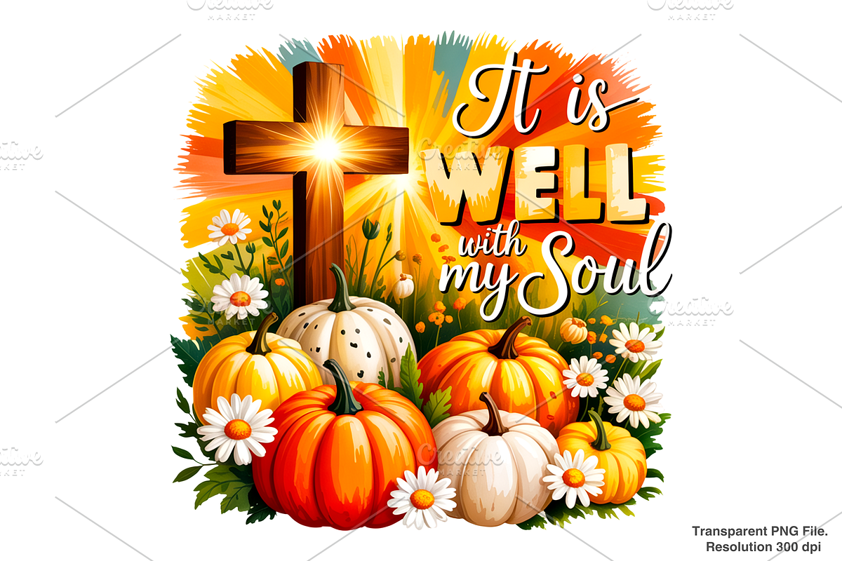 It Is Well With My Soul PNG, a Graphic by Clipart Bloom (Photo 1 of 2)